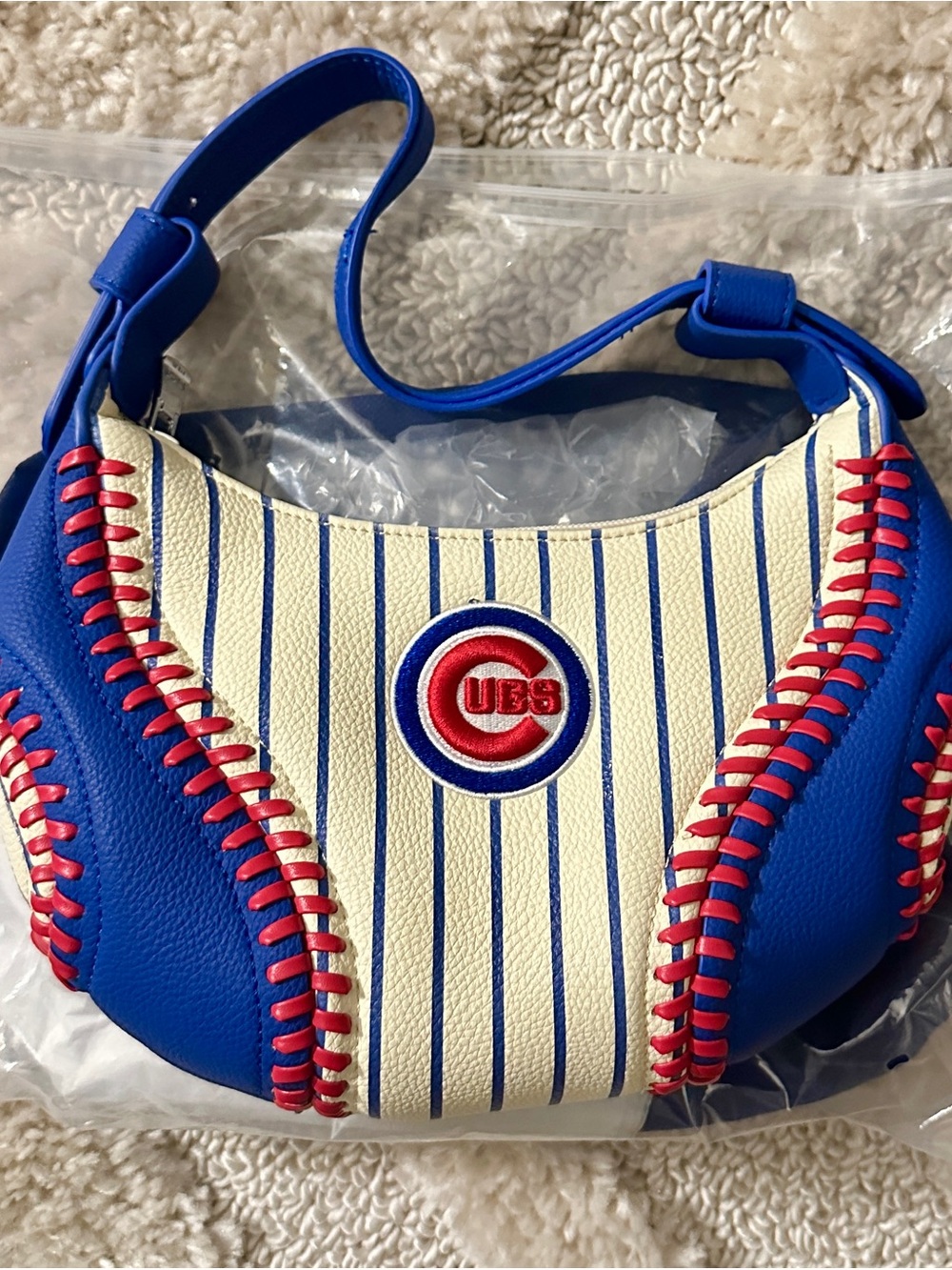 Montana West MLB Hobo Bag Chicago Cubs - Picture 4 of 4